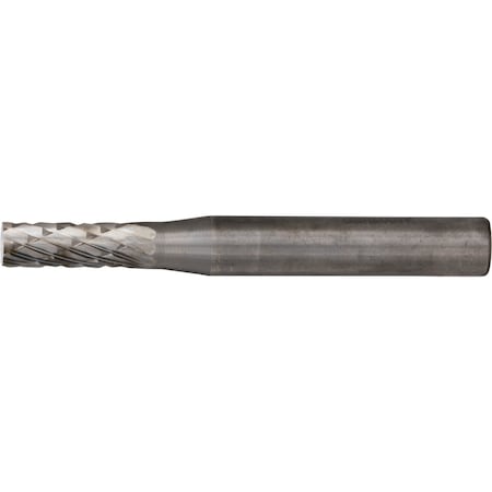 Pferd Carbide Bur - Cylind. (Plain End), DBL Cut - 3/16" x 5/8" x 1/4" Shank - SA-14 24022